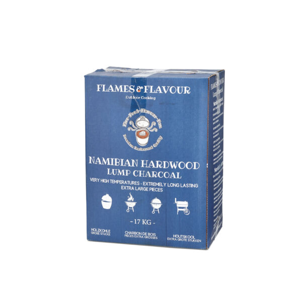 Namibiaans Hardhout Houtskool (17KG) van Flames & Flavour