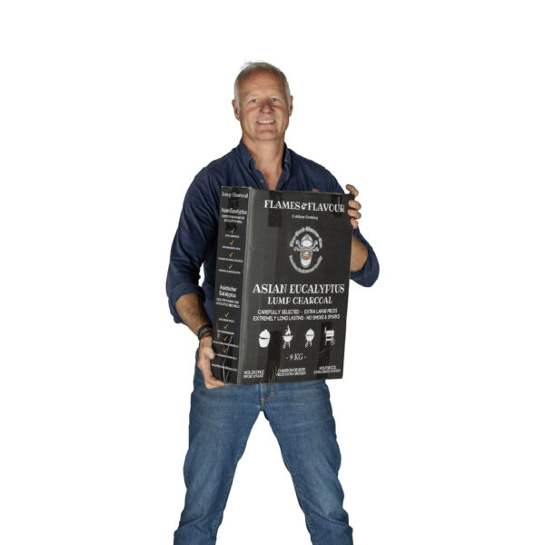 Mix aanbieding Appelhout Houtskool (8,5KG) + Big Block Aziatische Eucalyptus Houtskool (9KG) - Afbeelding 6